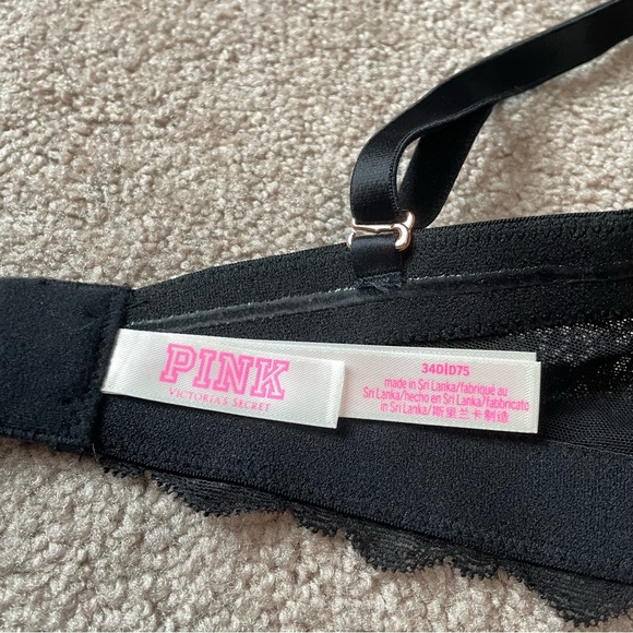 Victoria's Secret PINK date plunge pushup multiway bra 34D - Picture 3 of 5